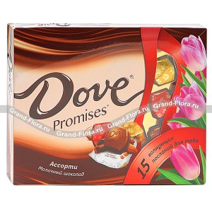 Assorted candies Dove Promises